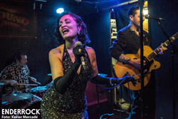 Concert d'Aisha Khan a la sala Rocksound de Barcelona 